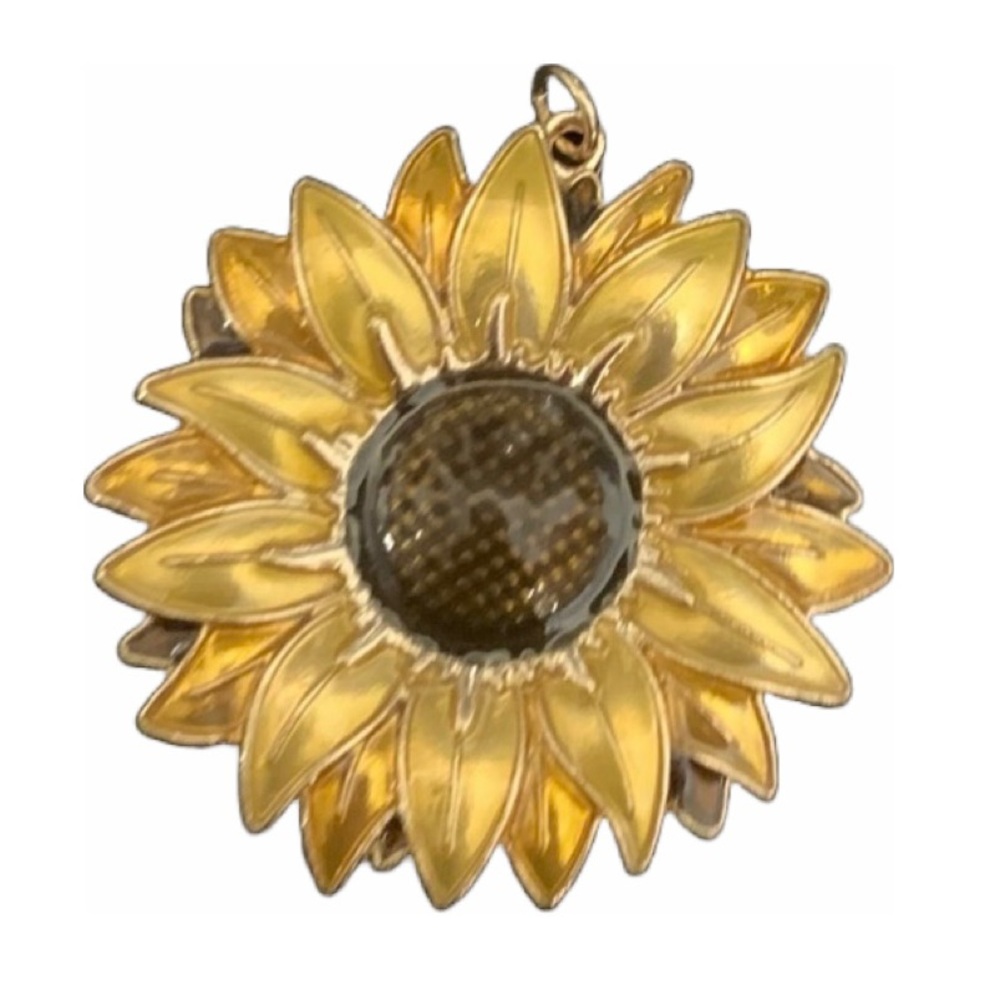 Sunflower necklace